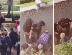 HEBOH Video Kekerasan Demo di Medan, Mahasiswa Kejang Usai Kepala Diinjak Oknum Aparat
