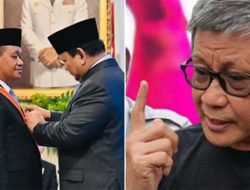 Makin Kontroversi Momen Kontras Disentil Rocky Gerung,Lagi Demo Tapi Prabowo Bikin Acara di Istana