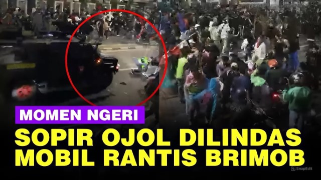 10 Fakta Mencekam Kasus Ojol Tewas Dilindas Rantis Brimob Yang Wajib Kamu Tahu!