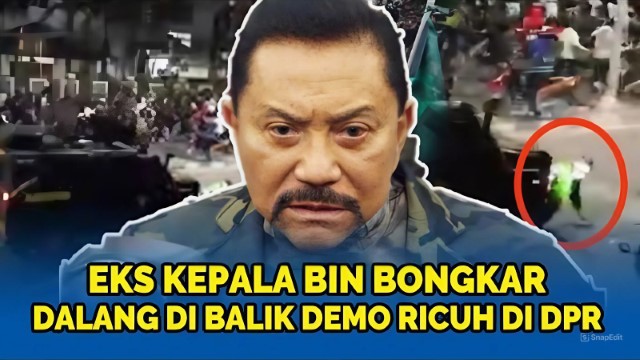 Waketum Golkar Desak Hendropriyono Bongkar Dalang Demo Pihak Asing!
