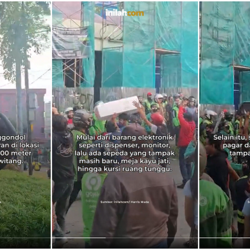 Situasi Mako Brimob Memanas, Massa Mulai Menjarah Ruko di Kawasan Kwitang