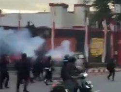 Situasi Sekitaran Mako Brimob Kelapa Dua Ricuh