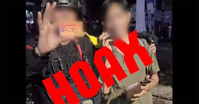 Tidak Benar Anggota TNI Ditangkap Polri