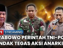 Sidang Kabinet, Prabowo Kembali Minta Kapolri-Panglima TNI Tak Ragu Sikat Perusuh!