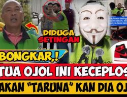 Ketahuan! Gegara Keceplosan Dua Kata Ini, Driver Ojol Yang Ketemu Gibran Diduga Kuat Aktor Bayaran