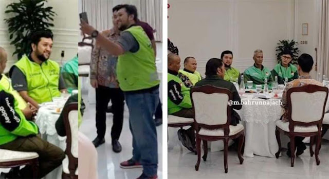 Tampang Driver Ojol Pakai Air Jordan saat Bertemu Wapres Gibran, Sepatu Rp 2,5 Juta, Mantan Caleg?