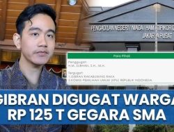 Polemik Ijazah Jokowi Belum Usai, Gibran Digugat Soal Ijazah: Diminta Bayar Ganti Rugi Rp125 Triliun!