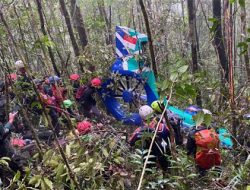 Helikopter yang Hilang Kontak Ditemukan di Kalsel