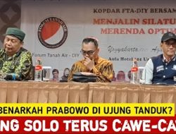 Kudeta Yang Gagal: Geng Solo Jokowi vs Prabowo Subianto