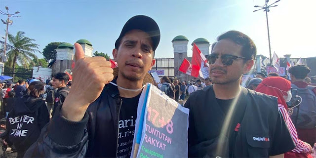 Suarakan 17+8 Tuntutan Rakyat, Artis Kini Jadi Corong Perlawanan