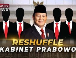 LENGKAP! Daftar Nama Menteri Kabinet Prabowo-Gibran Kena Reshuffle Kedua
