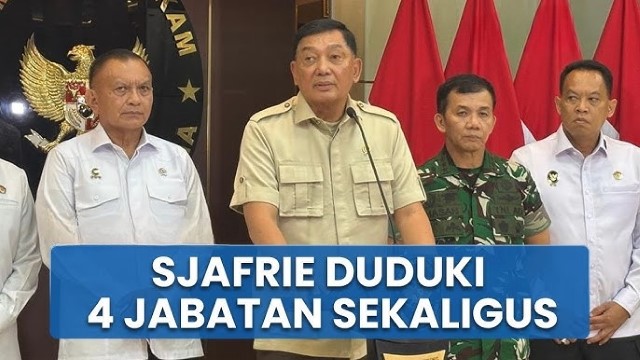 WOW! Jadi Menko Polkam _Ad Interim_, Menhan Sjafrie Kini Jabat 4 Posisi di Pemerintahan Prabowo