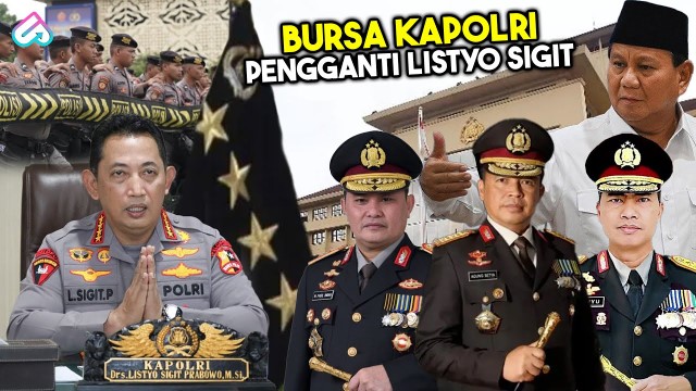 VIRAL 2 Nama Calon Pengganti Kapolri Listyo Sigit Yang Diajukan Prabowo ke DPR