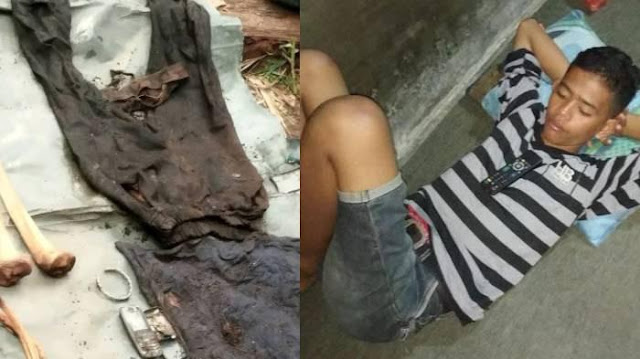 Kejanggalan Penemuan Kerangka Manusia Dalam Pohon Aren, Posisi Kepala di Bawah, Celana Terbalik