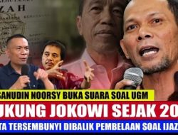 UGM Terlibat Bela Jokowi Sejak Lama, Ichsanuddin Noorsy Bongkar Nama Ini Jadi Aktor Utama!