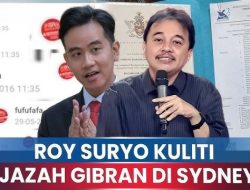 Roy Suryo Soroti Kejanggalan Ijazah Gibran: Di Sydney Cuma Kursus Tetapi Ditulis Lama Studi 3 Tahun!