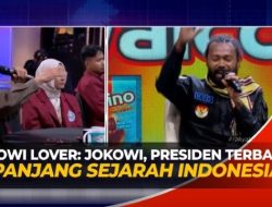 Klaim Relawan Jokowi Lovers: Pak Jokowi Presiden Terbaik Sepanjang Masa, No Debat!