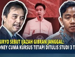 Roy Suryo Klaim Punya Bukti Gibran Hanya Kursus 6 Bulan di Australia: Bukan Sekolah Setara SMA/SMK Selama 3 Tahun!