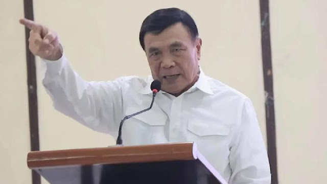 Bakal Dilantik Siang Ini, Djamari Chaniago Sudah di Kantor Kemenko Polkam