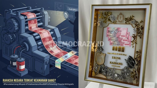 Bukti Suap di Dugaan Mahar Uang Kaesang Cetak Khusus, CBA Desak Kemenkeu dan Peruri Buka Jumlah Mesin Percetakan!