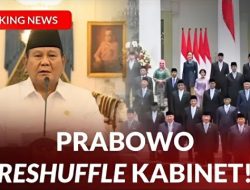 Ini Nama-Nama Yang Beredar di Istana Jelang Reshuffle Jilid 3 Kabinet Merah Putih
