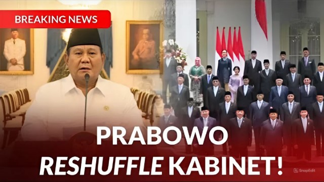Ini Nama-Nama Yang Beredar di Istana Jelang Reshuffle Jilid 3 Kabinet Merah Putih