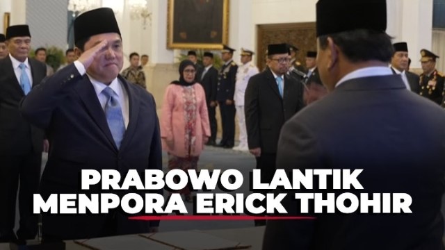 Resmi Dilantik Jadi Menpora, Ingat Lagi Sederet Dosa Erick Thohir di PSSI!