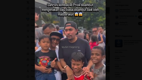 Viral! Sahroni Kembali ke Tanjung Priok, Disambut Warga Bak Pahlawan Usai Ramai Dihujat