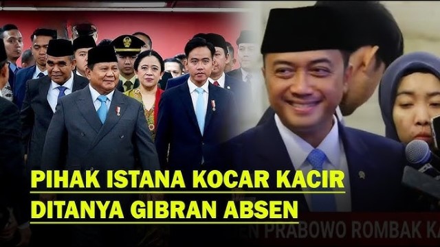 Gibran Absen di Reshuffle Besar-Besaran Kabinet Merah Putih, Ke Mana Dia?