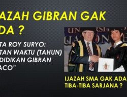 Gibran Tak Lulus SMA? Pengamat Bongkar UTS Insearch Cuma Bimbel, Surat Kemendikbud Disorot!
