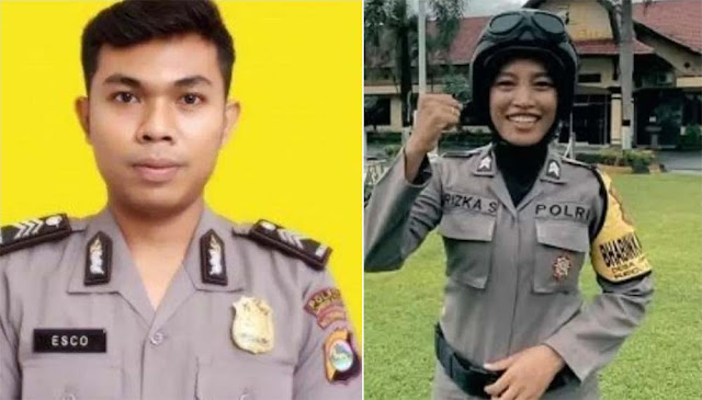 Syok Dengar Kematian Suaminya, Brigadir Esco, Briptu Rizka Ternyata Tersangkanya