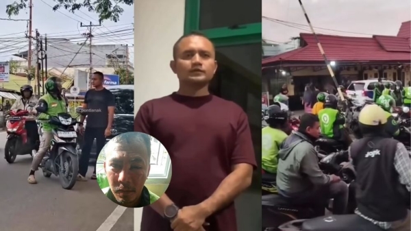 Oknum TNI Pemukul Ojol di Pontianak Ngaku Salah, Janji Tanggung Biaya Berobat