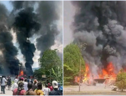 Ucapan Rasis di Kelas Berujung Kerusuhan di Yalimo Papua, Warga Bakar Kantor Pemerintah dan hingga Rumah