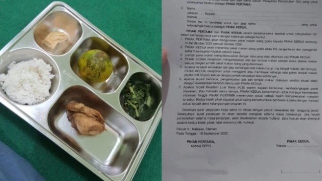 BOCOR! 7 Klausul Surat Perjanjian MBG SPPG Sleman: Dari Rahasiakan Keracunan Hingga Ganti Rugi Rp80 Ribu