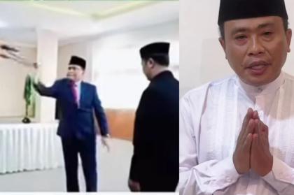 Kepala Kanwil Kemenag NTB Zamroni Aziz Minta Maaf usai Aksi Lempar Mikrofon Viral!