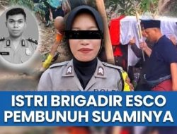 GEMPAR! Istri Jadi Tersangka Pembunuhan Brigadir Esco, Apa Motif Briptu Rizka Bunuh Suami?