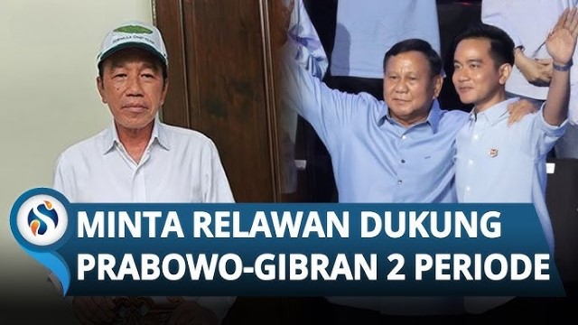 Minta Relawan Dukung Prabowo-Gibran 2 Periode, Jokowi Ketakutan Gibran Dimakzulkan?