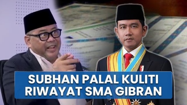 Di Depan Majelis Hakim, Subhan Palal Bongkar KPU Tiba-Tiba Ubah Riwayat Pendidikan Gibran
