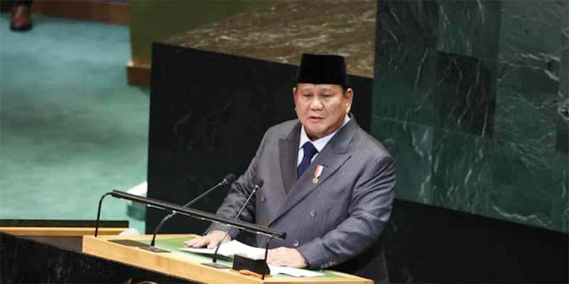 Mic Prabowo Mati saat Sampaikan Komitmen Perdamaian di KTT Two State Solution PBB