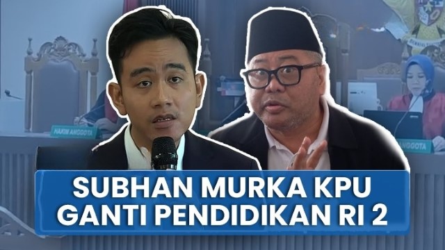 MOMEN Kubu Subhan Palal Lantang di Sidang, Tuding KPU Sulap Data Ijazah Gibran: Bukti Diubah!