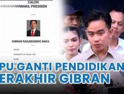 Data Pendidikan Gibran di Situs KPU Tiba-Tiba Berubah Jadi S1: Pengamat: Skandal Besar Yang Bisa Guncang KPU!