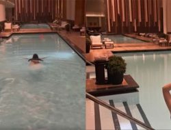 Diaspora Viral Glory Lamria Digunjing Gegara Renang di Hotel Aman NY Pakai Bra dan CD