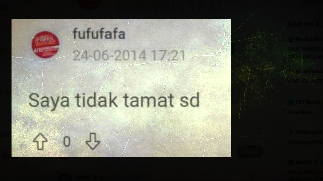Cuitan Lawas Akun Fufufafa Saya Tidak Tamat SD, Dokter Tifa: Sudah Mengaku Dia...