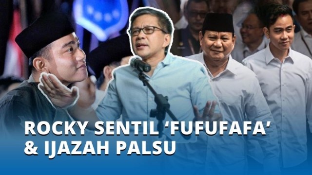Isu Sensitif Fufufafa & Ijazah Palsu Disampaikan Rocky di Hadapan Puluhan Jenderal Polisi