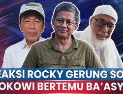 Sinyal Tersembunyi di Balik Pertemuan Jokowi-Baasyir, Rocky Gerung Bongkar Dugaan Manuver Ini!