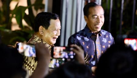 PSI Komentari Pertemuan Prabowo dan Jokowi di Kertanegara: Bestie sepert...