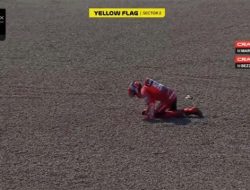 Detik-detik Kecelakaan Marc Marquez hingga Alami Patah Tulang Bahu