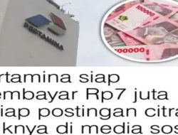Beredar Postingan Pertamina Bakal Bayar Postingan Positif Rp7 Juta, Komentar Netizen Bikin Ngakak