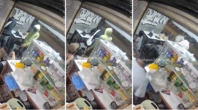 Warkop di Tanah Abang Diserang Geng Motor Bersenjata