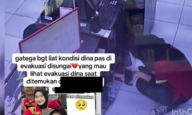 Misteri Kematian Dina Oktaviani: Rekaman CCTV Momen Terakhir Sebelum Dibunuh Atasannya di Alfamart Viral